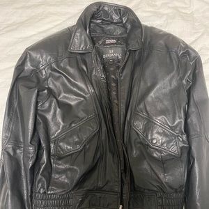 Bermans Vintage Bomber Jacket L